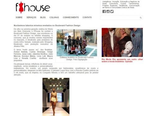 Divulgação Site “FHouse”