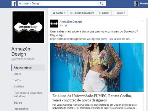 Divulgação Facebook “Armazém Design”