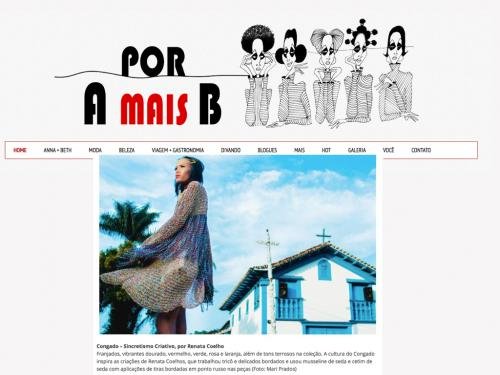 Divulgação Site “Por A mais B”