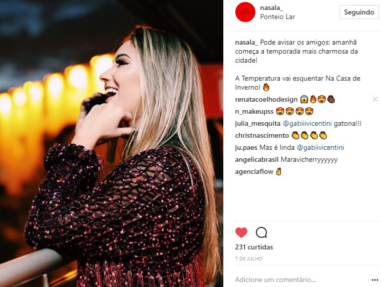 Divulgação Instagram "Nasala"