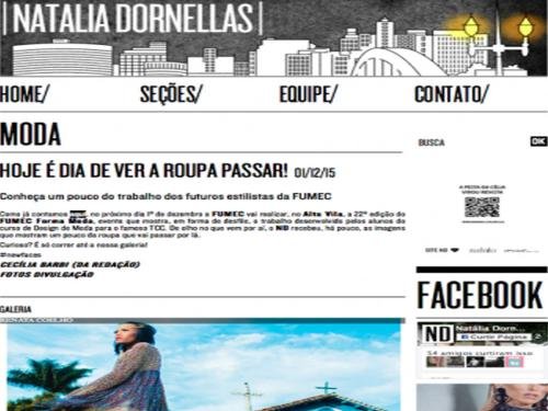 Divulgação Site “Natalia Dornellas”